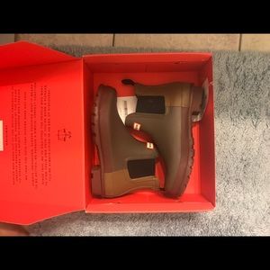 NWT Hunter Chelsea Ribbed Shirt boot - Two tone